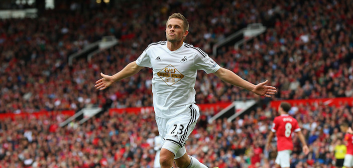 Swansea 2015 Gylfi