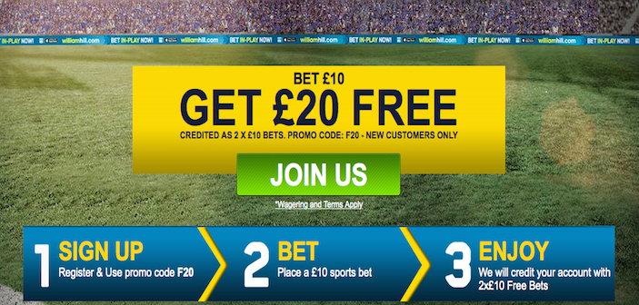 William Hill sign-up