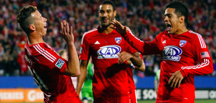 FC Dallas celebrate