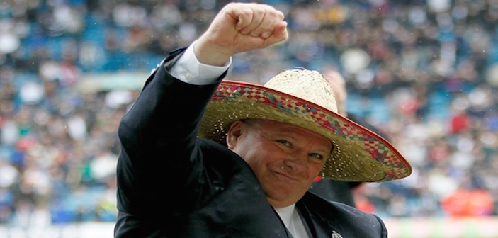 Steve Evans - sombrero